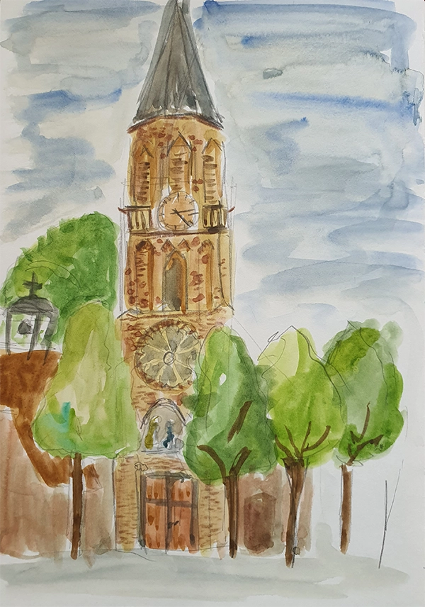 UrbanSketch: KalkKapelle